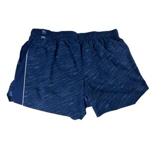 DSG Mens Stride Run Short 5 Inch Inseam Cosmic Streaks Navy 2XL DAM12203PRT NWT